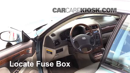 2001-2005 Hyundai XG350 Interior Fuse Check - 2002 Hyundai ... hyundai xg300 fuse box location 